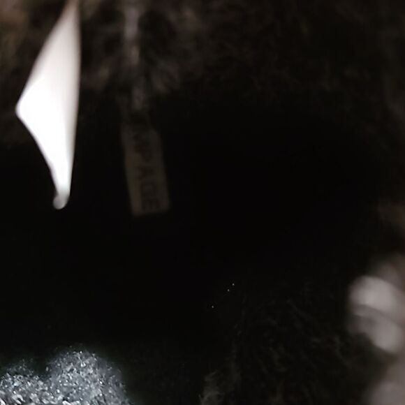 Rampage Black suede faux fur boots size 7 - Picture 7 of 7